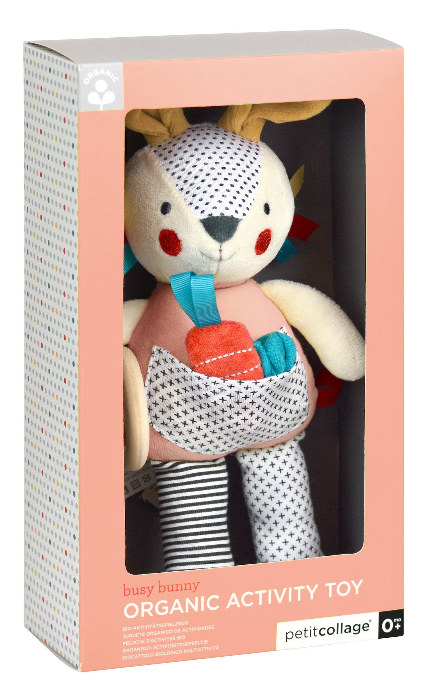 Organic Busy Bunny Activity Toy
