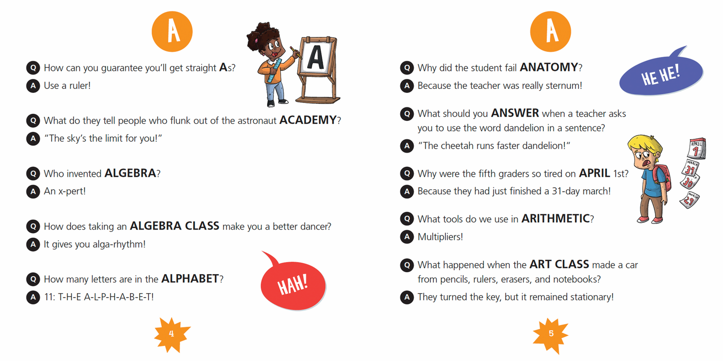 The A to Z School Joke Book