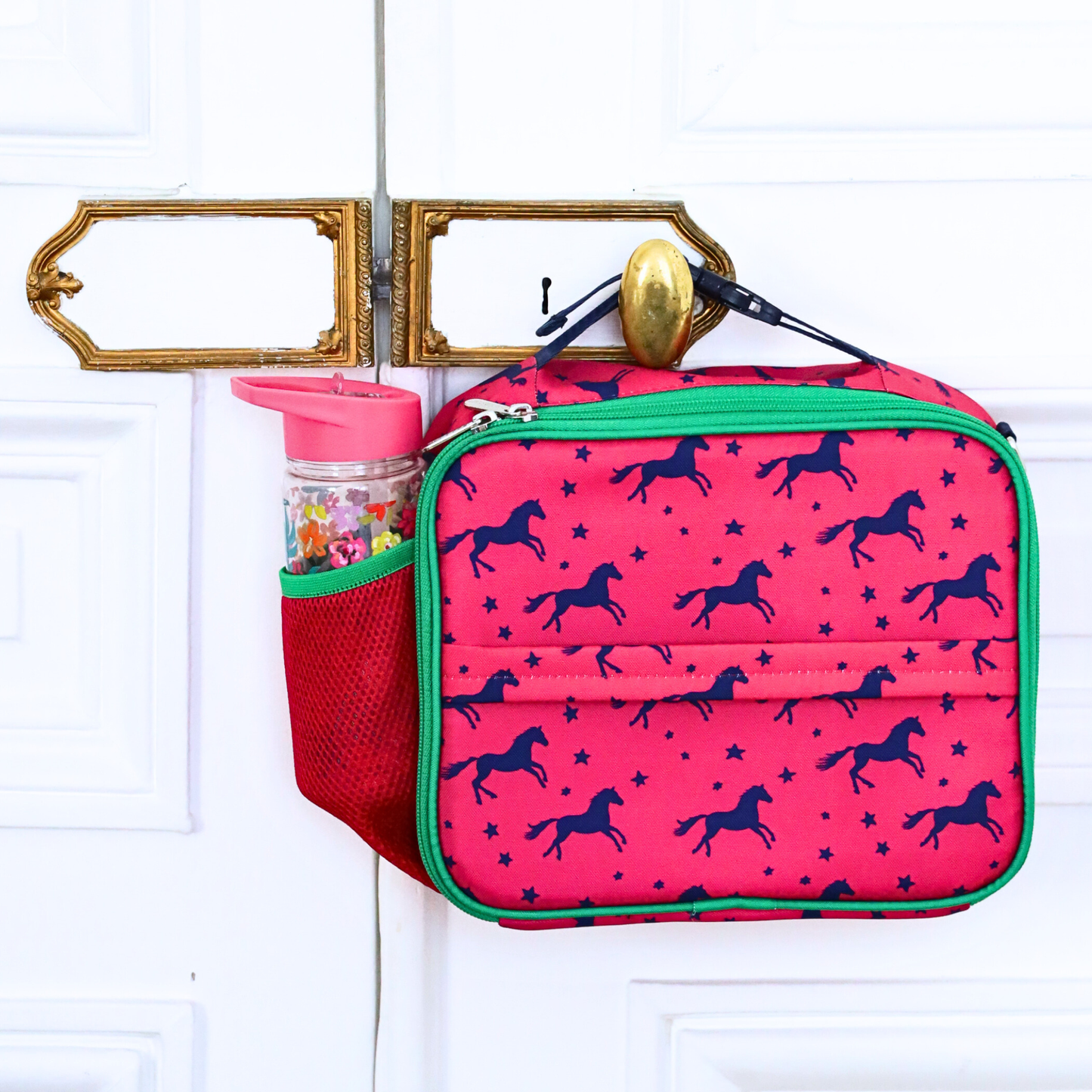Yumbox Classic Lunch Bag – Insulated Equestrian-Inspired Tote with Vibrant Accents