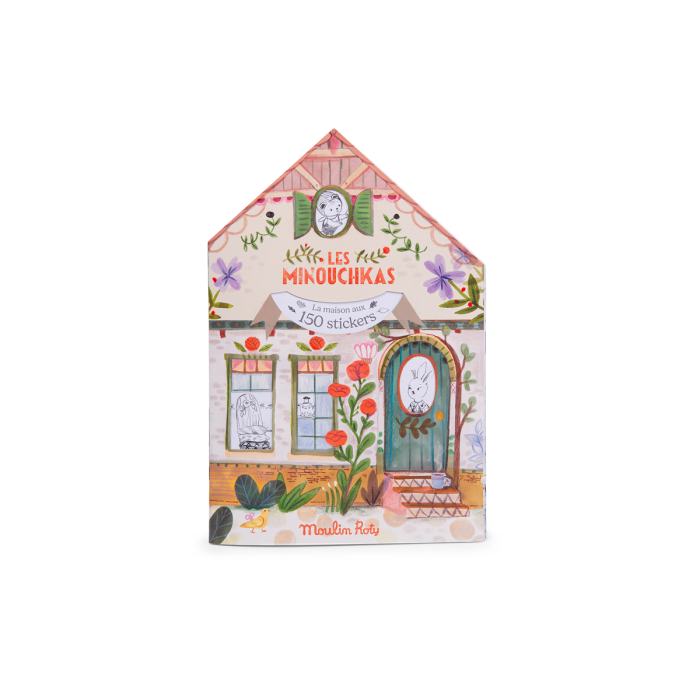 Charming Coloring books (20 pages) w/150 stickers designed by Lucille Michieli. 3 yrs+