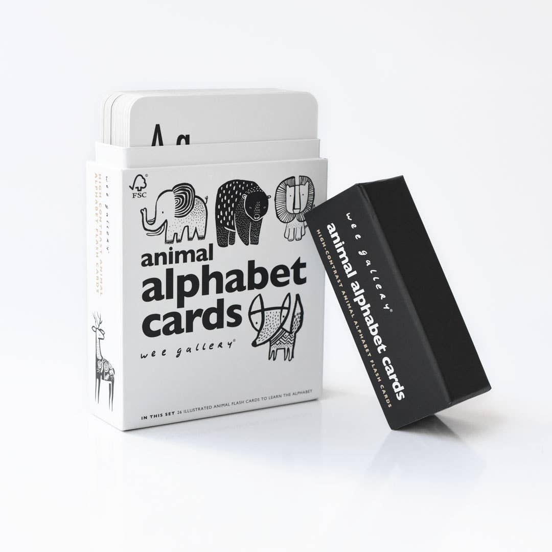 Animal Alphabet Cards 0+