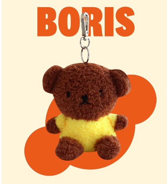 Miffy & Friends Fluffy Key Chain, Bag Charms: Elephant