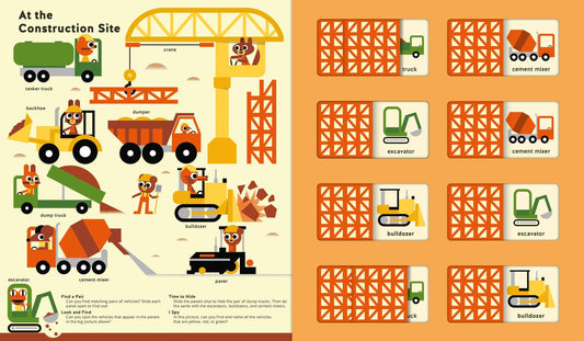 Matching Game Book: Zoom!