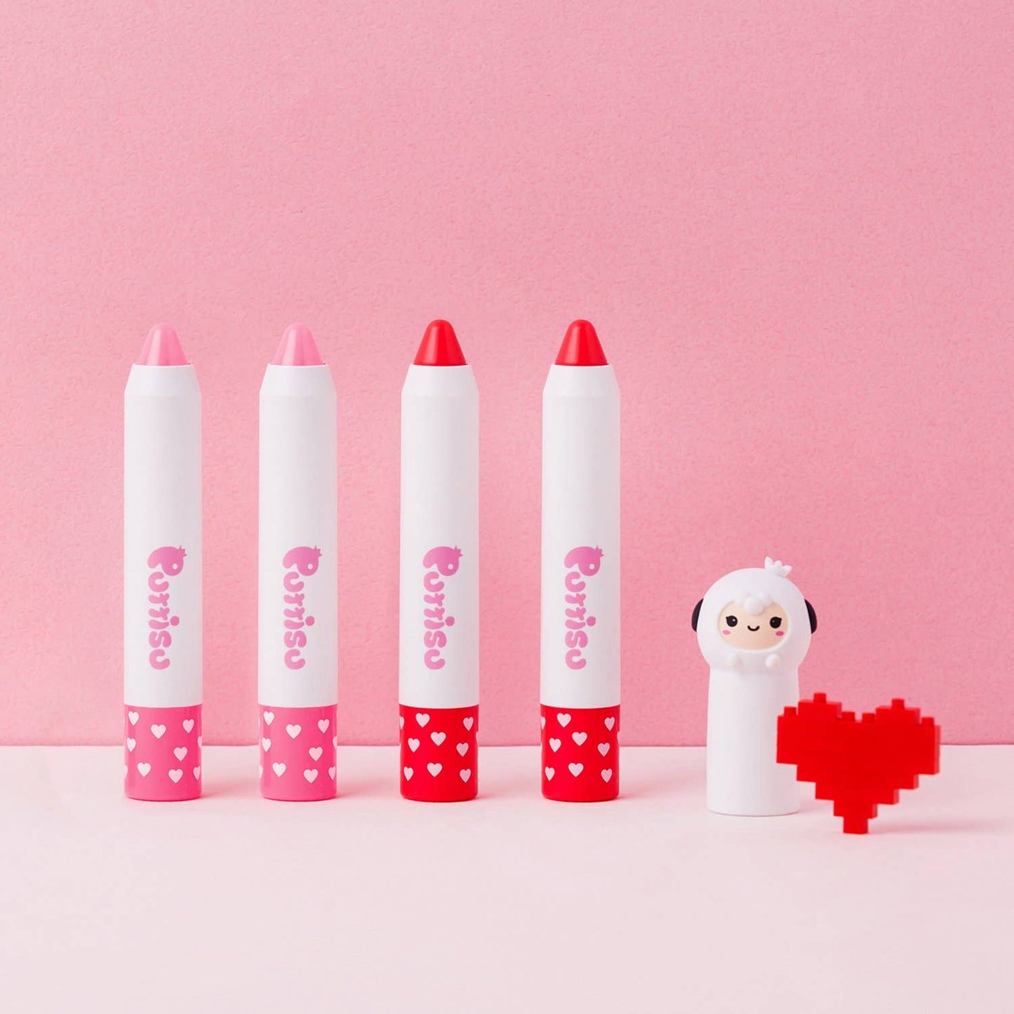 Puttisu Butter Lip Crayon natural ingredients Made in Korea