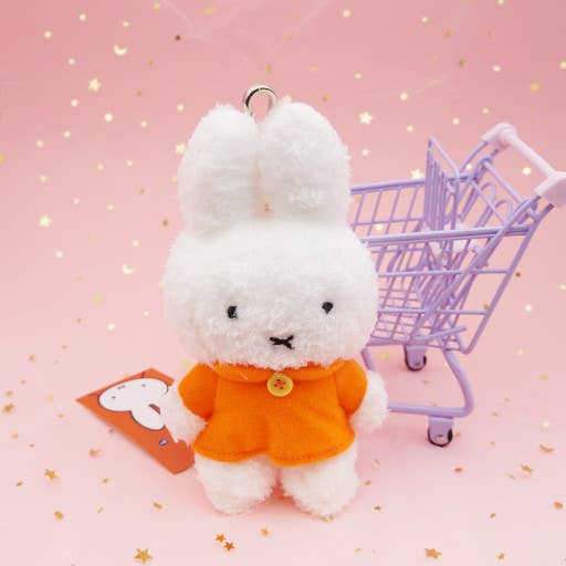 Miffy & Friends Fluffy Key Chain, Bag Charms: Elephant
