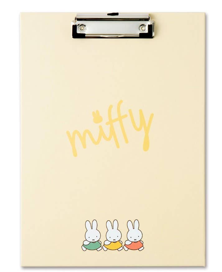 Miffy Pastel Clip Board : Pink