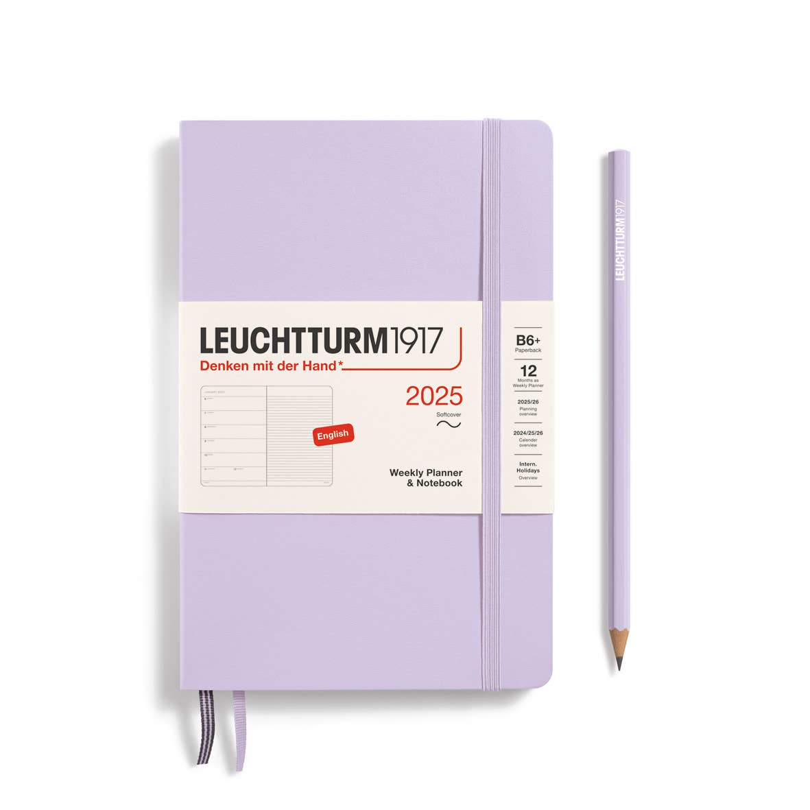 LEUCHTTURM1917 Softcover Weekly Planner & Notebook 2025 A6