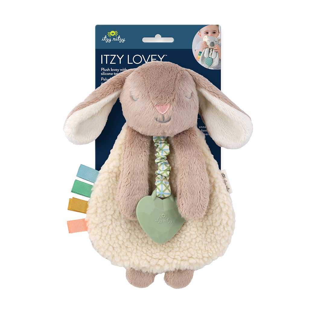 Itzy Taupe Bunny Friends Lovey™ Plush