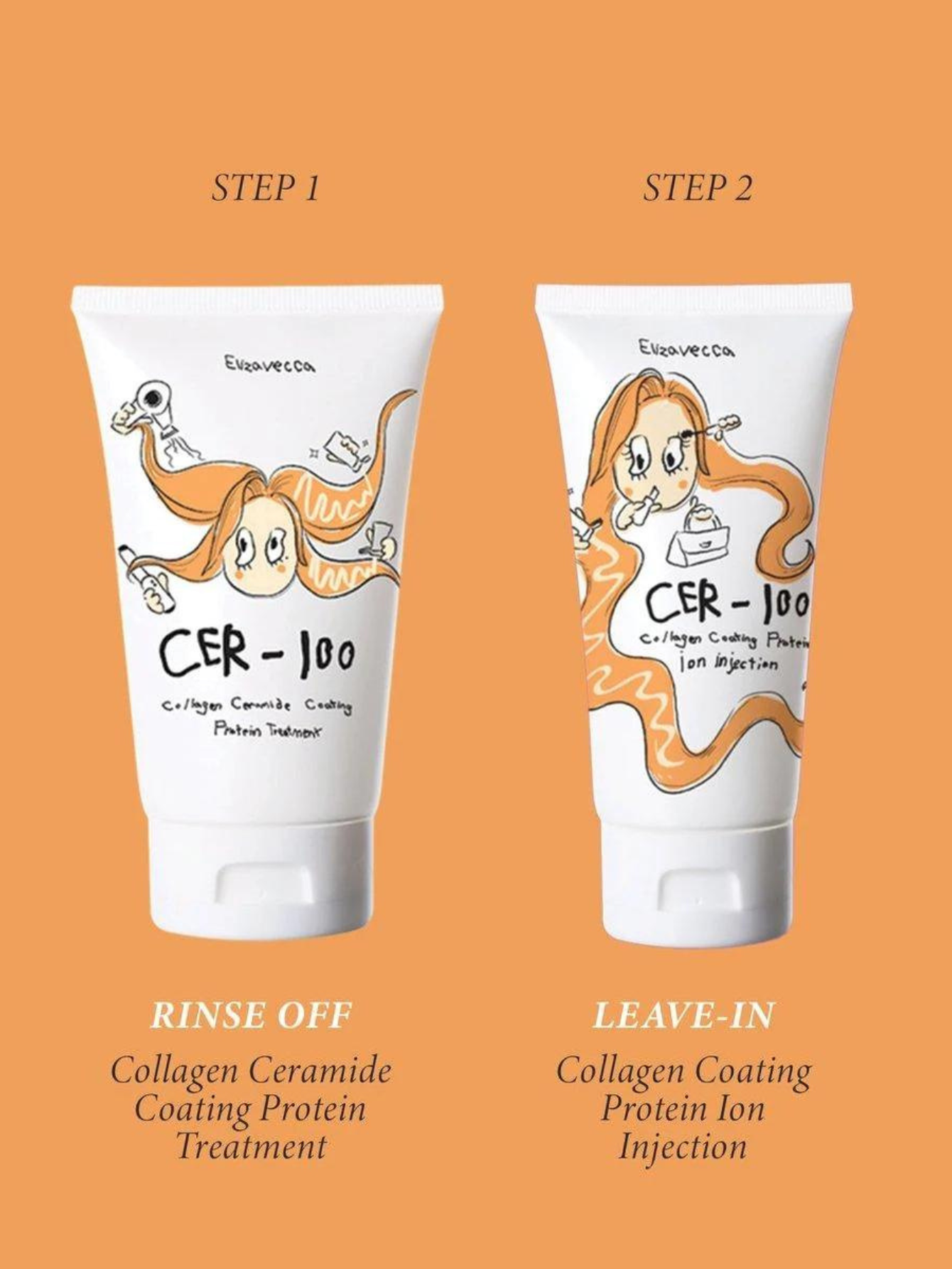 ELIZAVECCA CER-100 Hair Cream Collagen Coating Protein