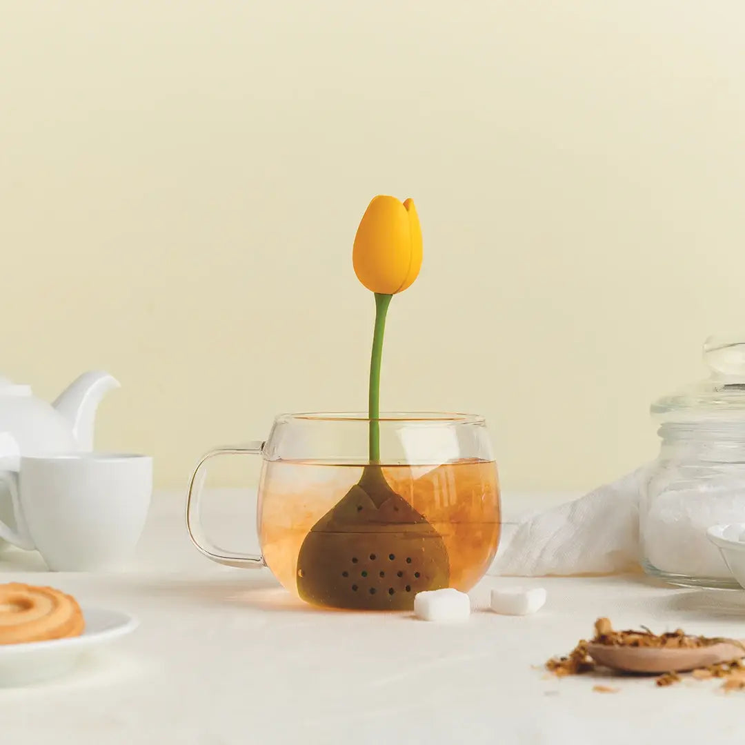 Tulip Tea Infuser (Yellow)