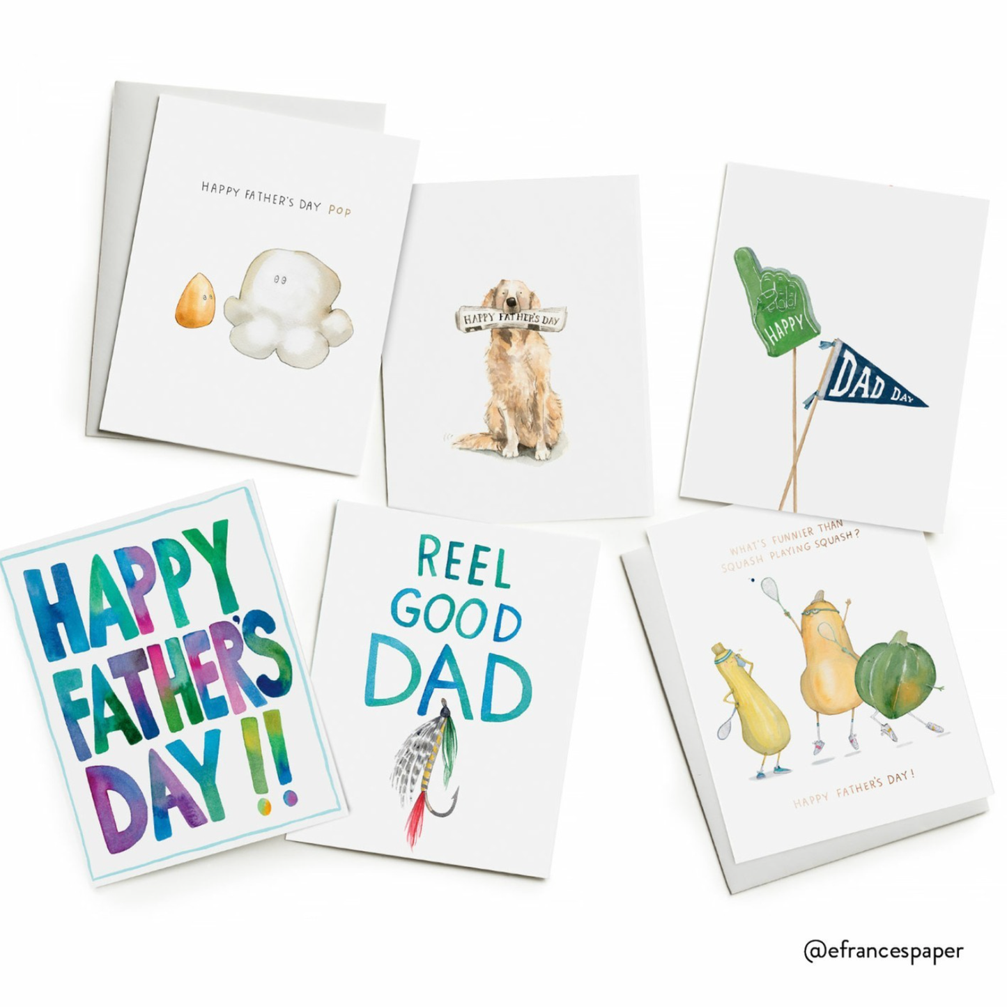 Squash Dads | Pickleball Father's Day Card