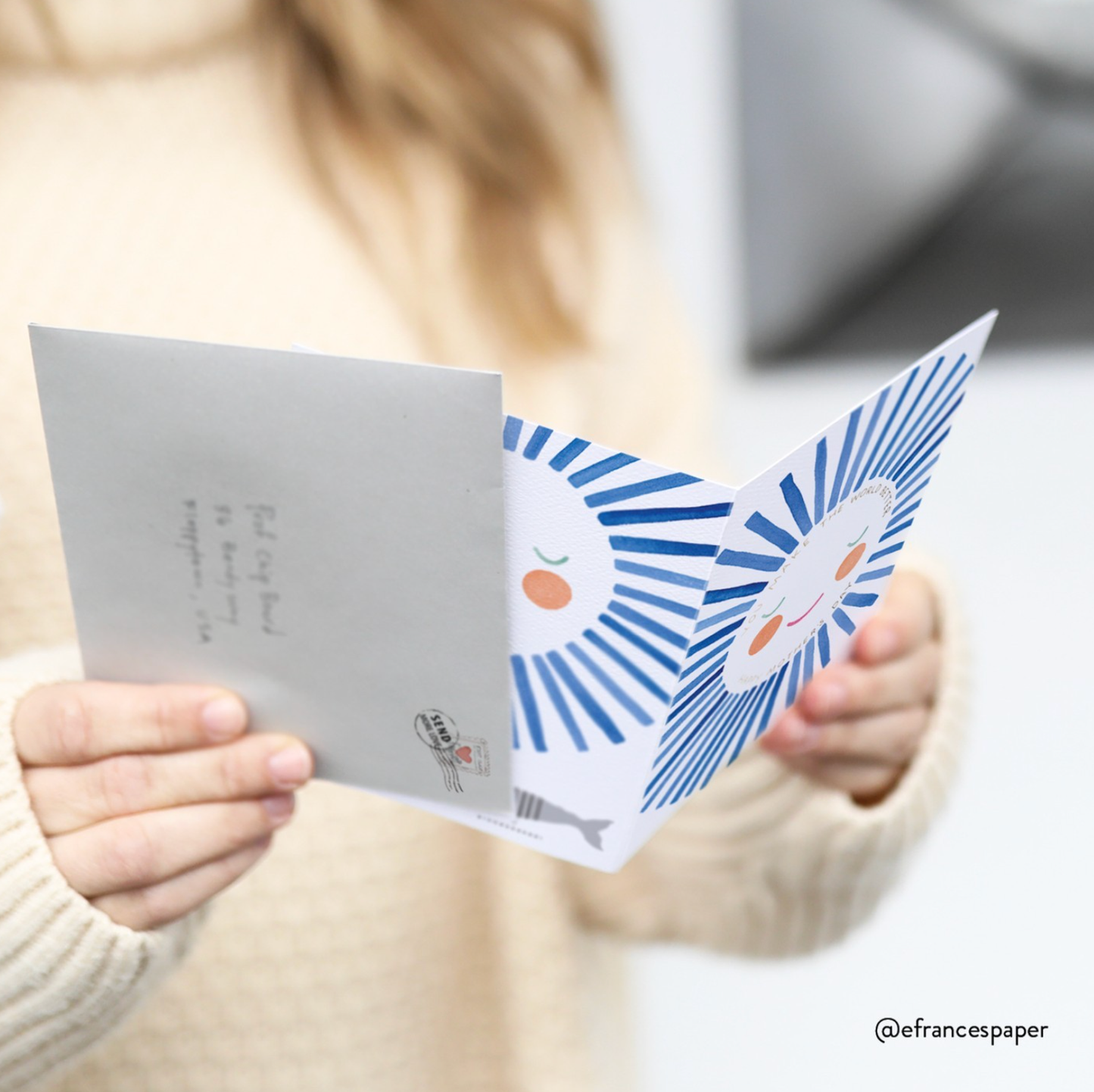 Hold Your Umbrella | Greeting Card