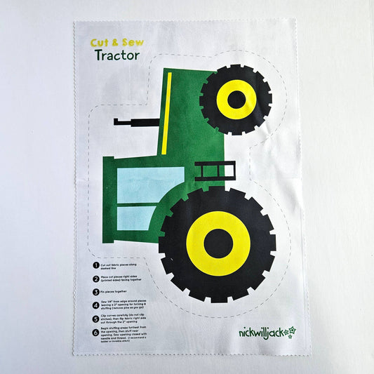 DIY Farm Tractor Sewing Kit