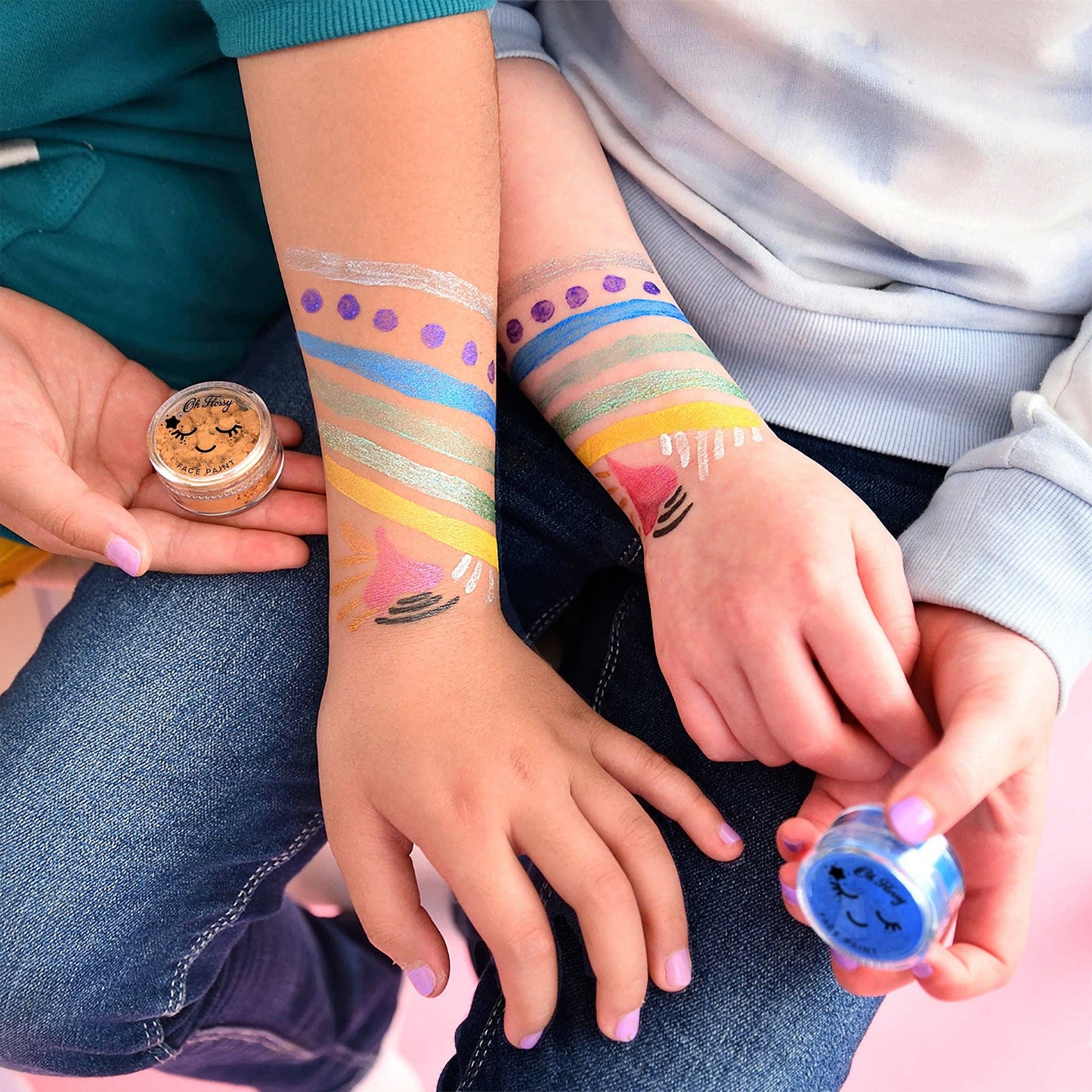 Oh Flossy Kids Magic Garden Face Paint Set - Made in Australia