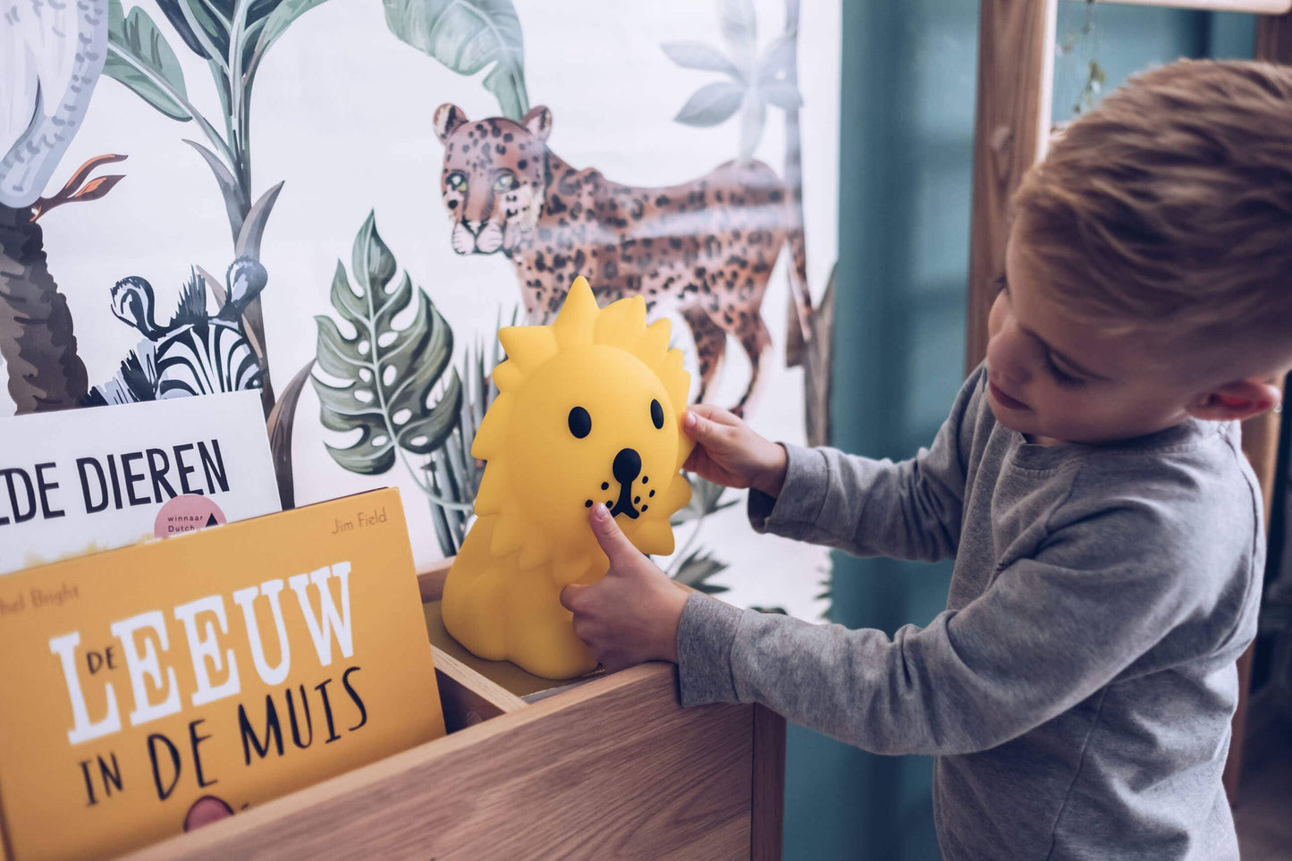 Miffy and Friends Lion soft night light Small