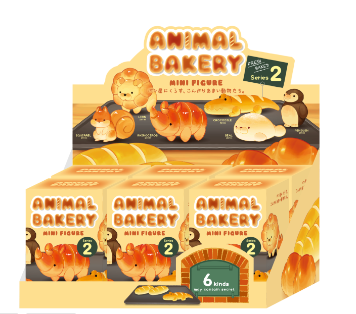 Animal Bread Series Two Mini Figure- Choose Your Character