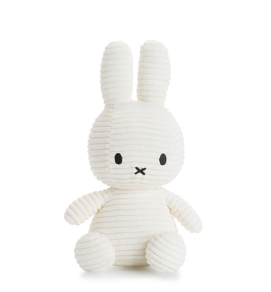 Bon Ton Toys Plush MIFFY ECO Corduroy Offwhite 9''