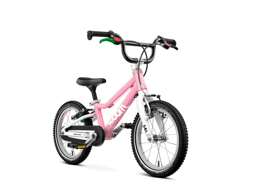 woom GO 2 Pedal Bikes Powder Pink available to pick up in store today