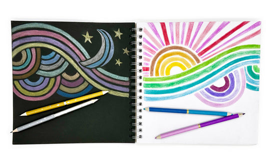 15 Double sided Metallic Color Pencils