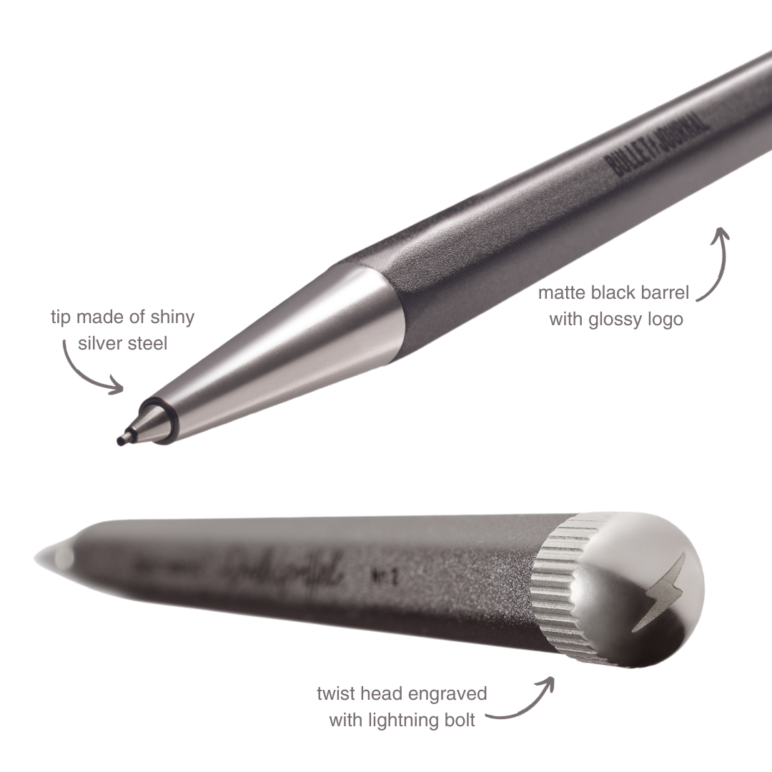 LEUCHTTURM1917 Bullet Journal Drehgriffel Nr.2 HB pencil lead with 0.7 mm with box Made in Taiwan