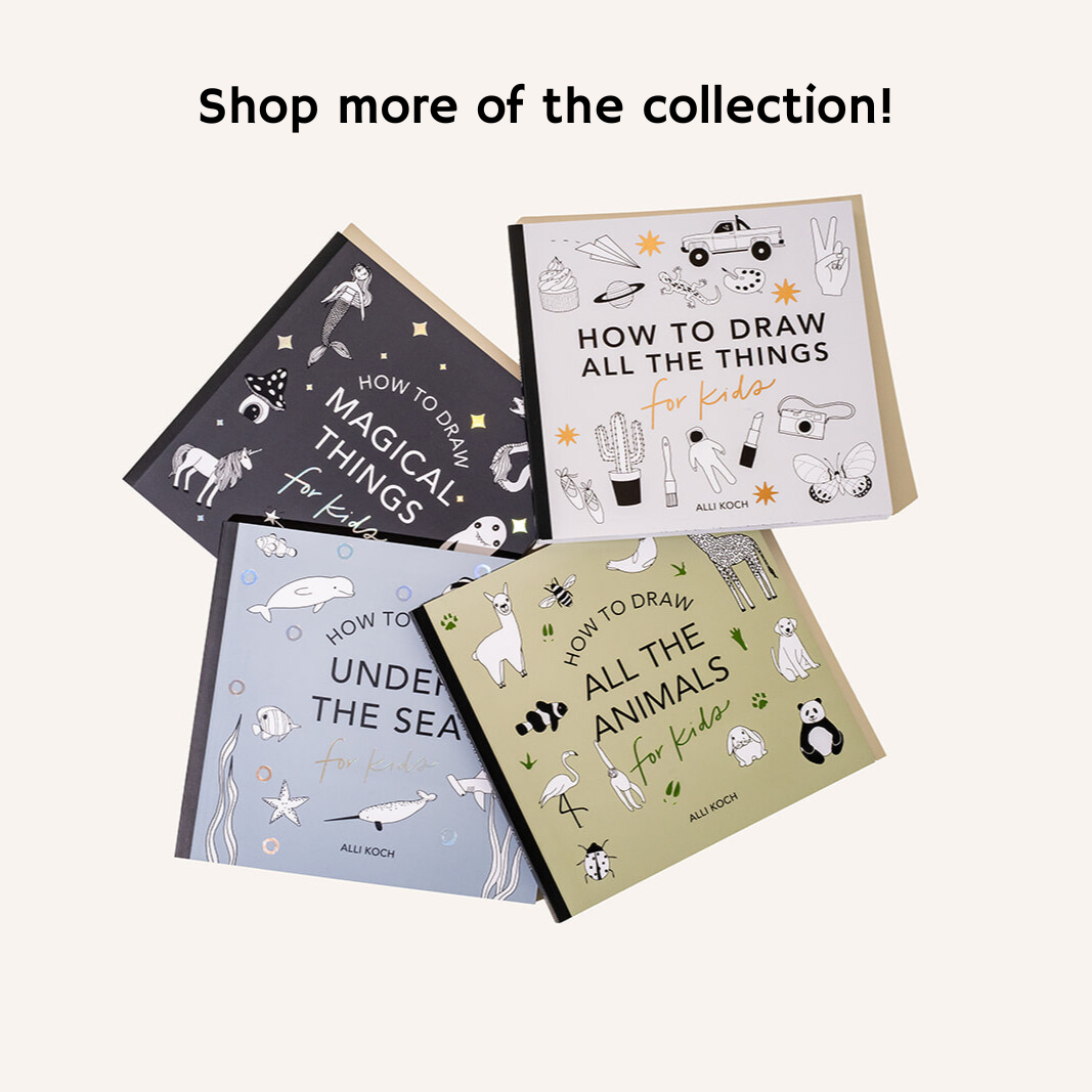Under the Sea: How to Draw Book for Kids (Stocking stuffers)