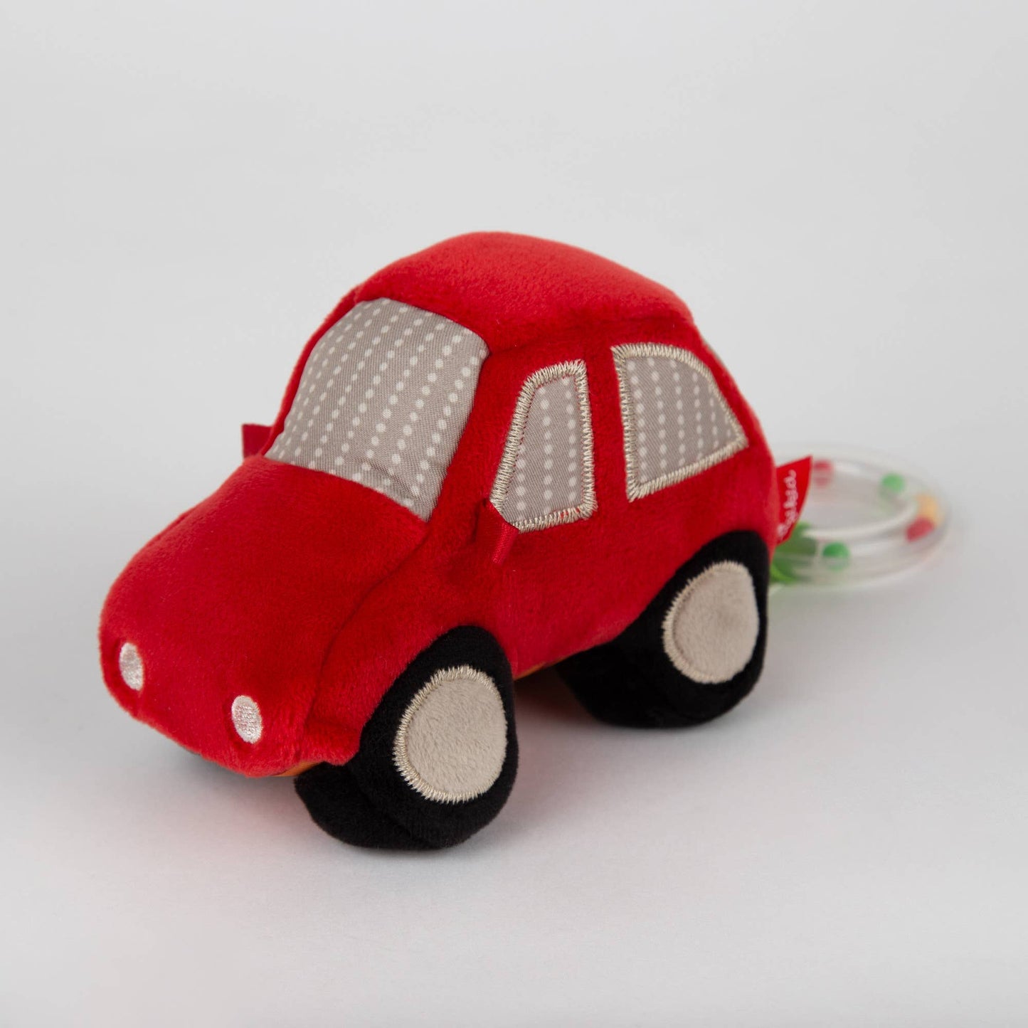 Red Car Activity Rattle and Squeaker 0-3 Years