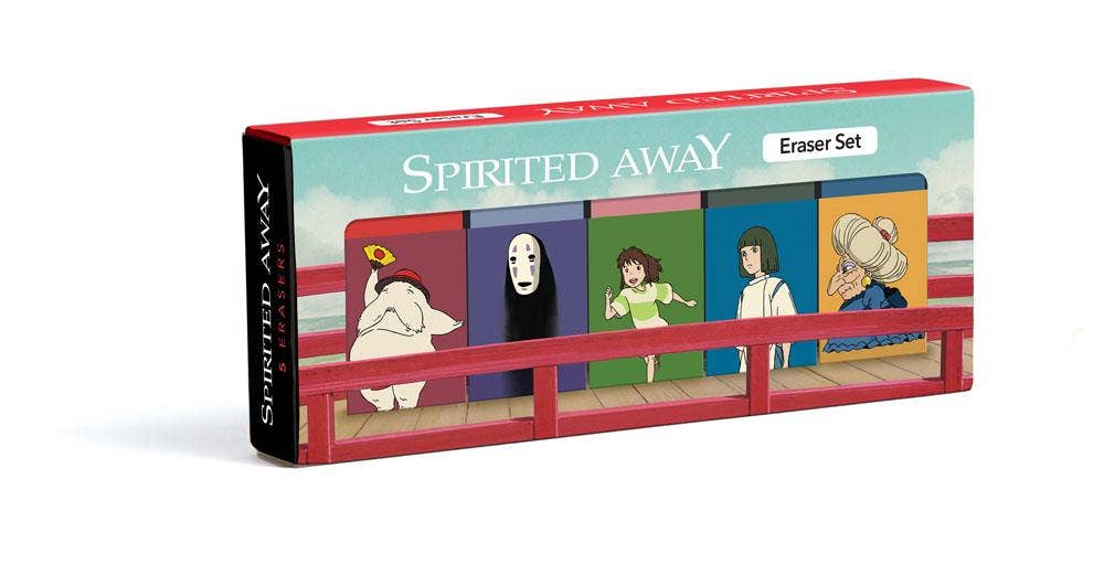 Studio Ghibli Spirited Away Eraser Set