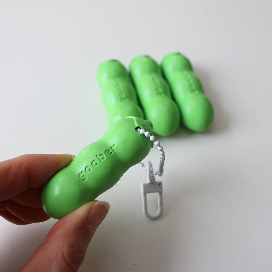 Goober - Farm Crayon Key Ring - Peas