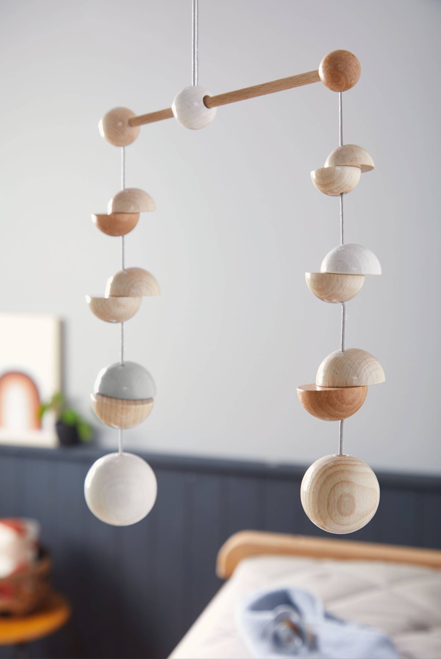 Wooden Mobile Dots