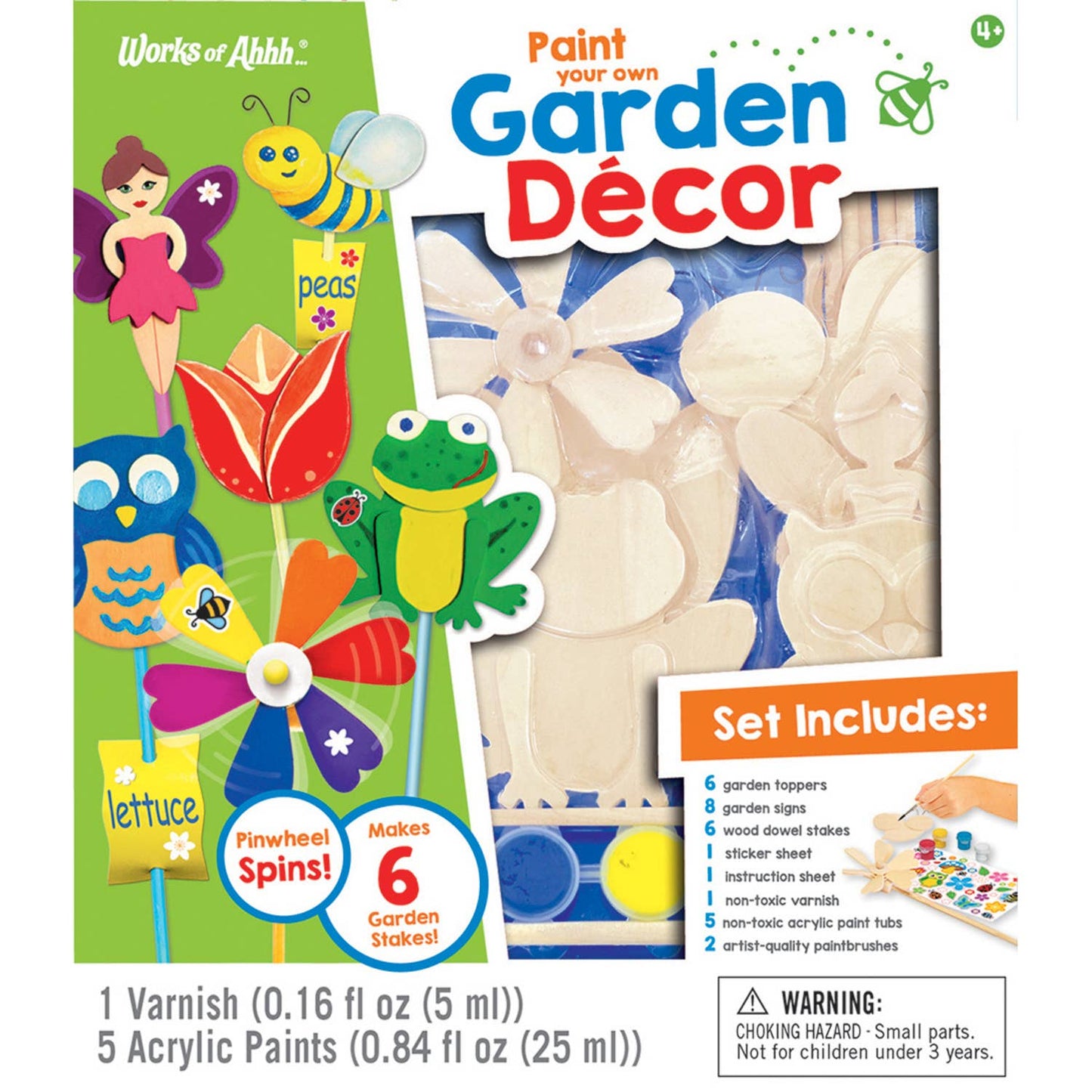 Garden Decor Wood Paint Set