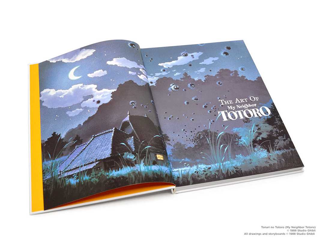 Art of My Neighbor Totoro by Hayao Miyazaki