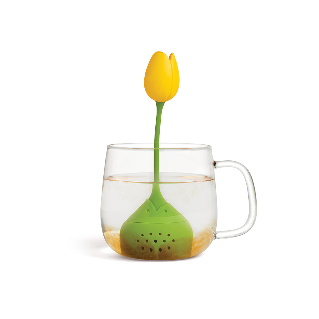 Tulip Tea Infuser (Yellow)