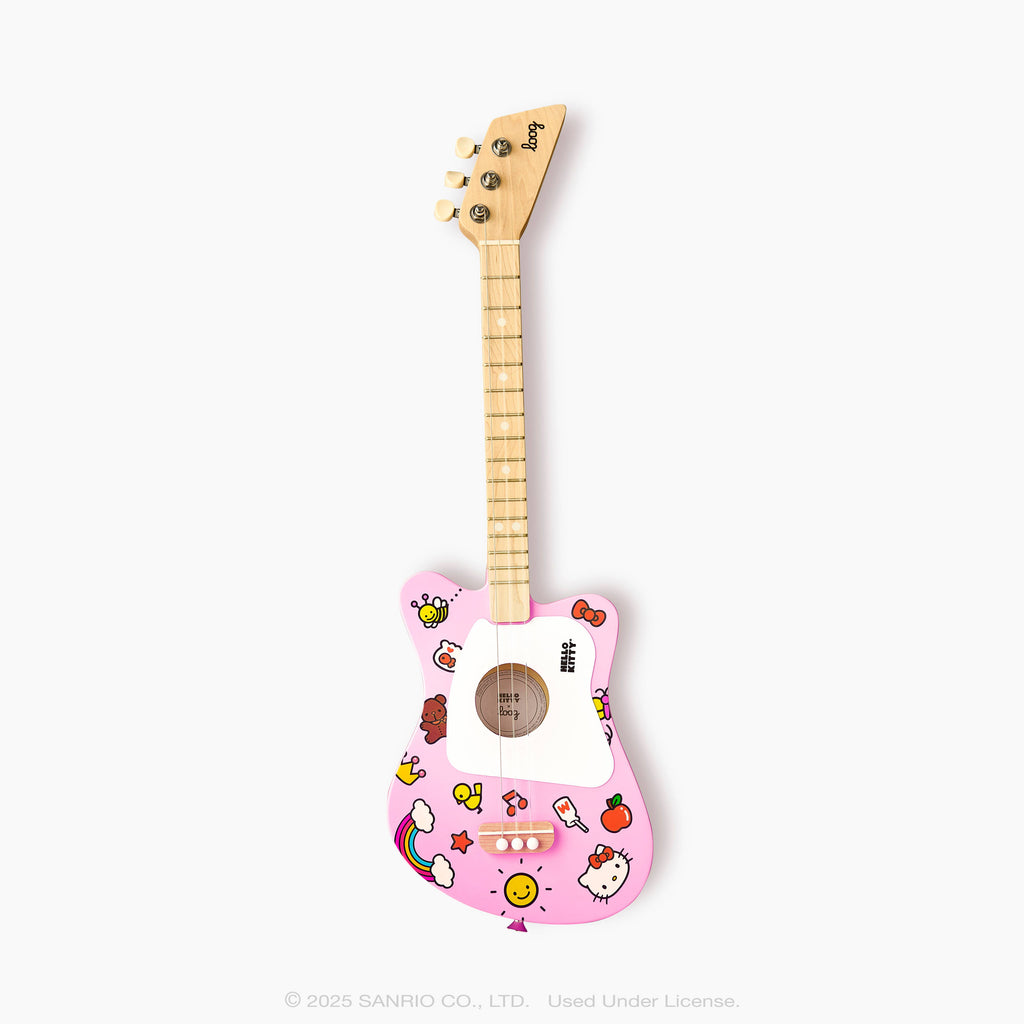 Loog x Hello Kitty®️ Limited Edition Mini Guitar 3+