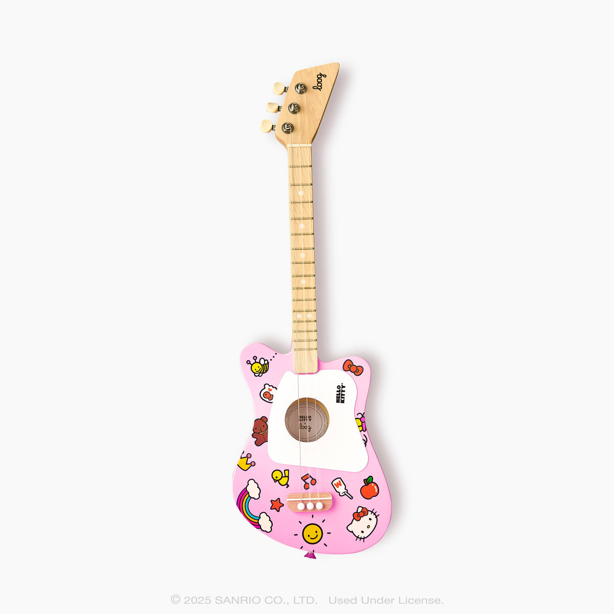 Award-winning Loog x Hello Kitty®️ Limited Edition Mini Guitar 3+
