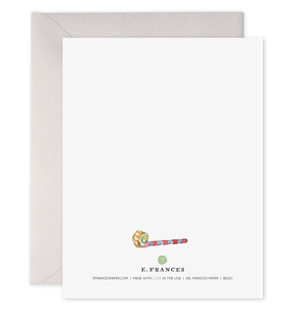 Partysaurus Card | Kids Birthday Dinosaur Greeting Card