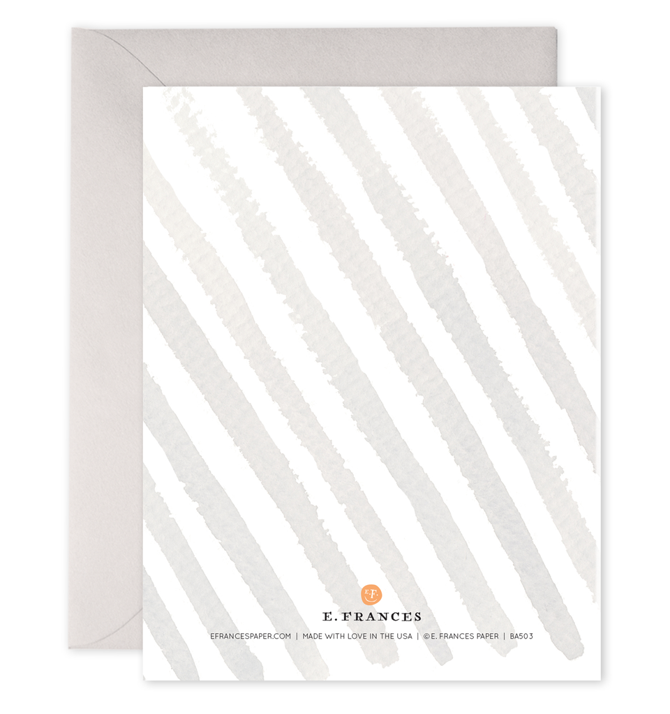 Welcome Little One Elephant Card | New Baby Greeting Card