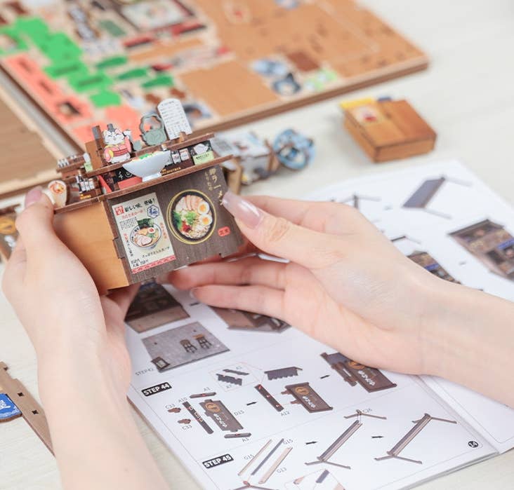 DIY Book Nook Kit: Morita-Ya