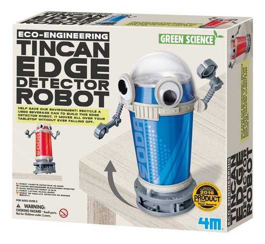 4M Tin Can Edge Detector Robot - DIY STEM Kit