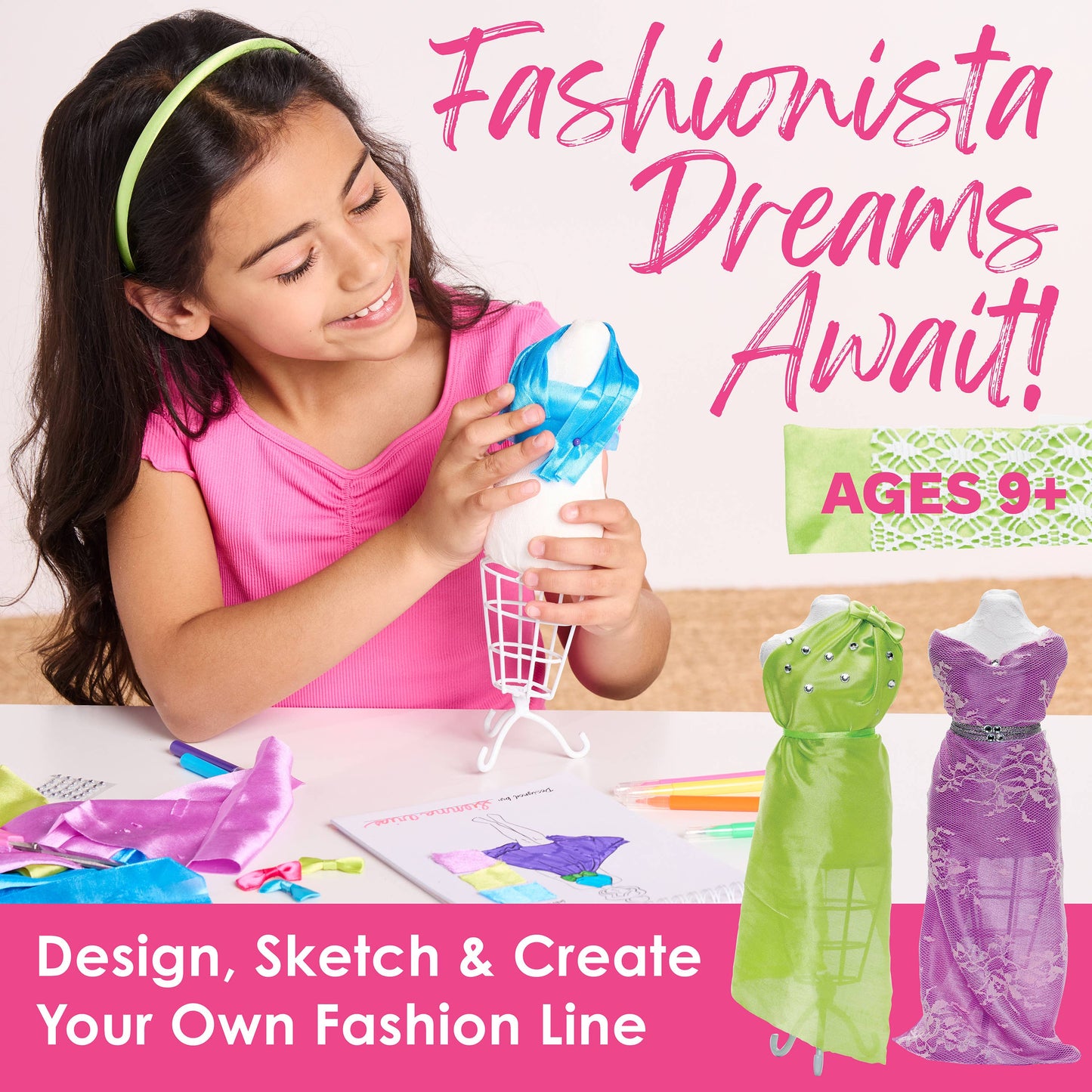 Fashion Design Studio Craft Kit Ages 9+