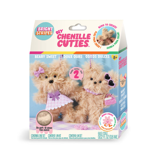 DIY Kit- Chenille Cuties- Beary Sweet 8+