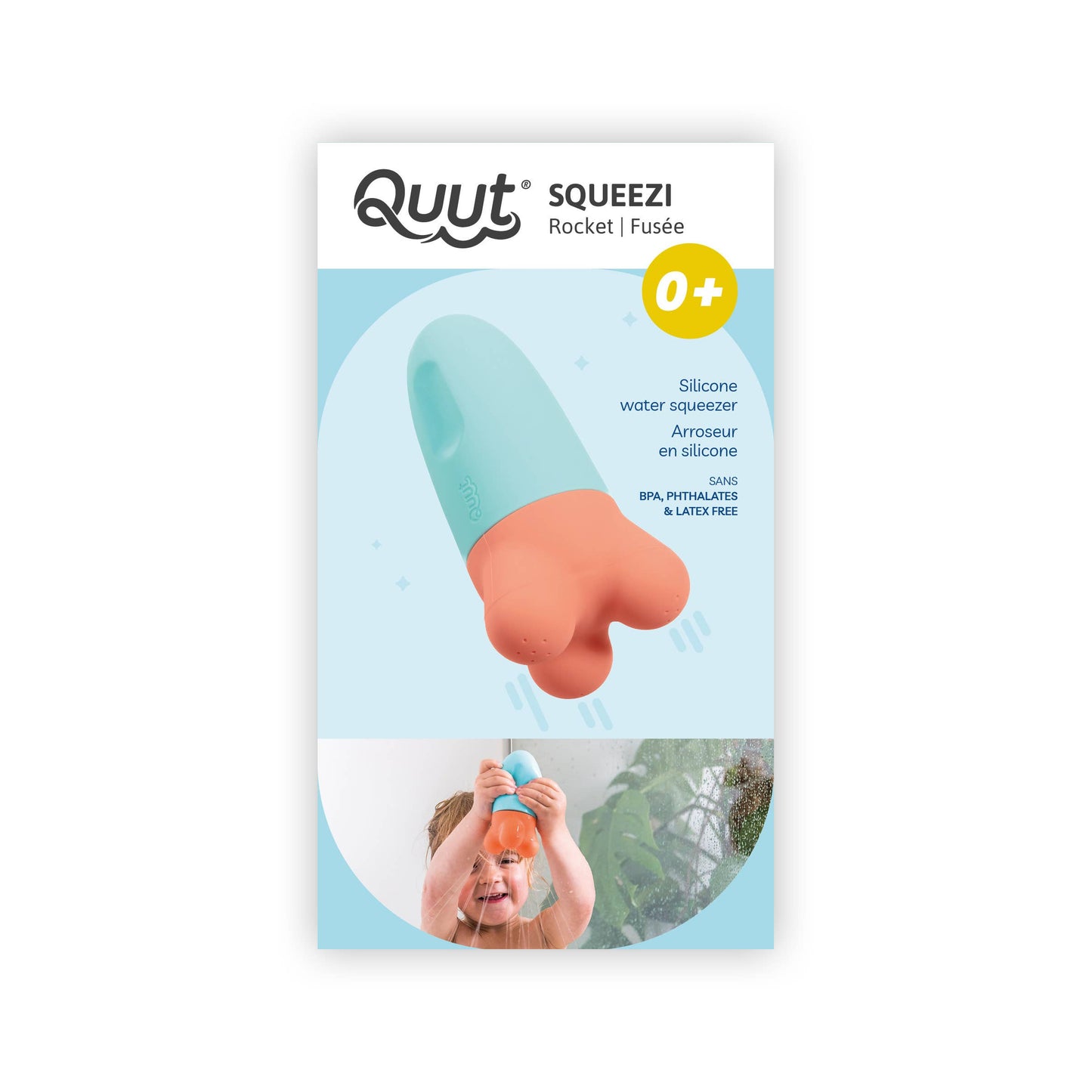 Quut Squeezi - Squish, squash bath time fun made easy!