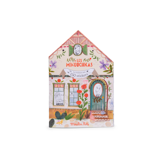Charming Coloring books (20 pages) w/150 stickers designed by Lucille Michieli. 3 yrs+