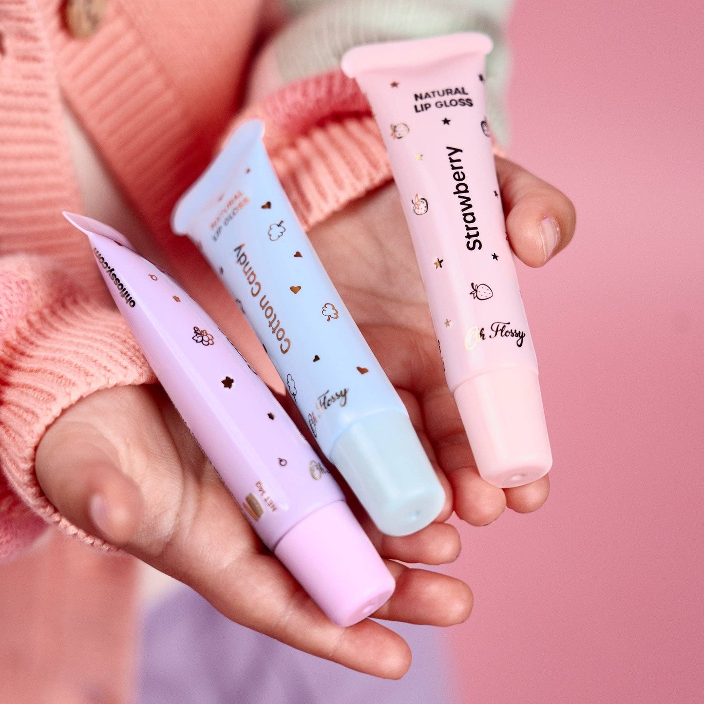 Oh Flossy Kids Natural Lip Gloss Set - Made in Australia
