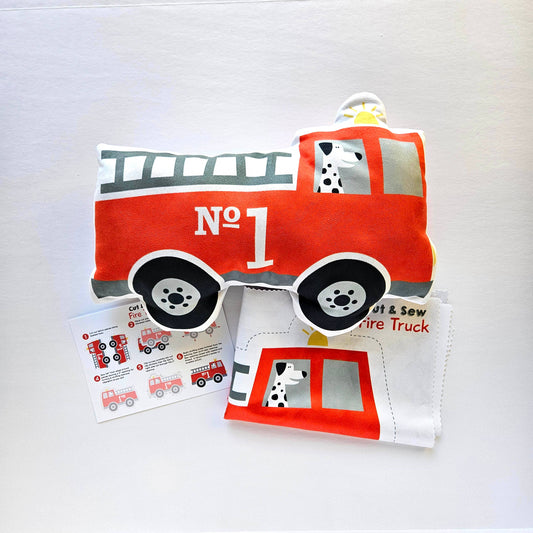 DIY Fire Truck Sewing Kit 