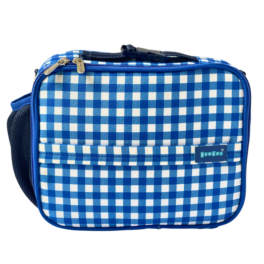 Yumbox Lunch Bag – Gingham Vichy, Insulated & Leak-Resistant