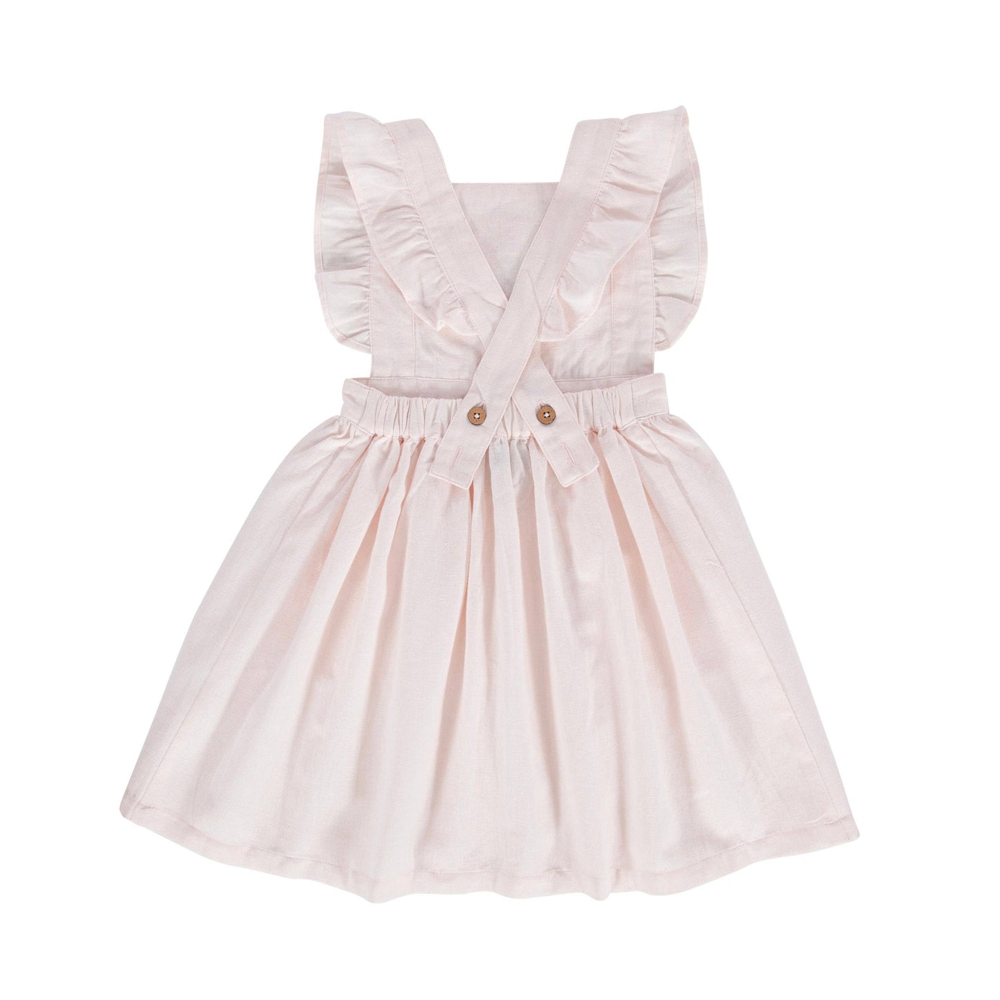 Clara Pinafore Primrose Pink