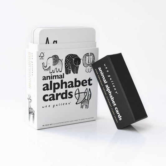 Animal Alphabet Cards 0+