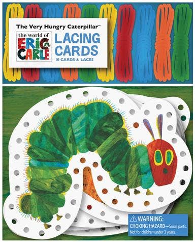 The World of Eric Carle The Very Hungry Caterpillar Lacing Cards 3+