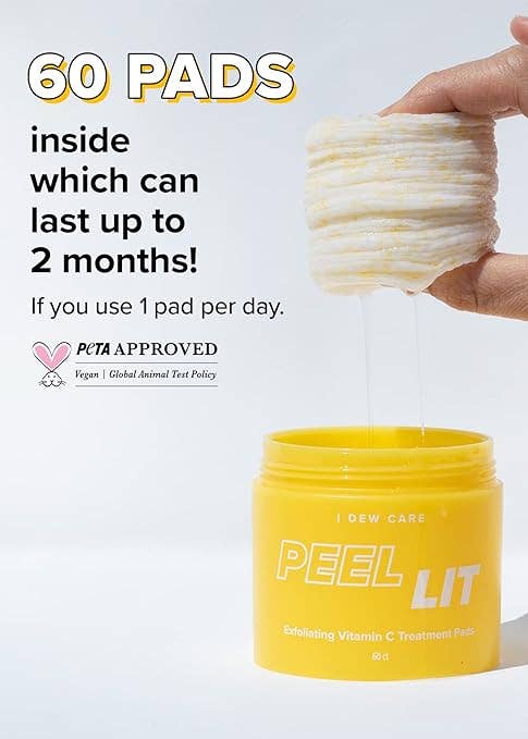 I DEW CARE Peel Lit Exfoliating Vitamin C Pads