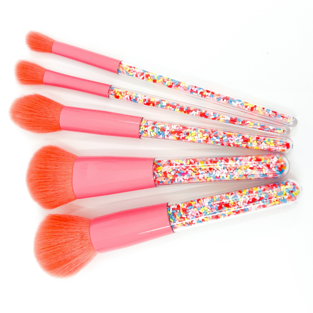 Oh Flossy Kids Sprinkle Makeup Brush Set